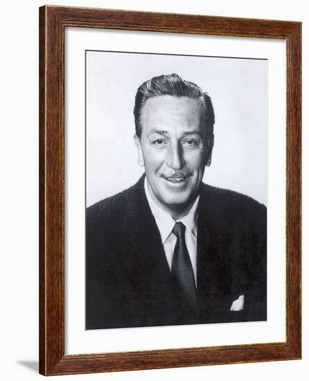 Portrait of Walt Disney, c.1950-German photographer-Framed Photographic Print