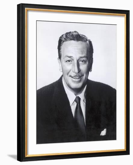 Portrait of Walt Disney, c.1950-German photographer-Framed Photographic Print