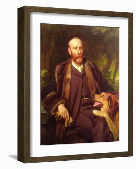 Portrait of Walter Percy Sladen, English Naturalist-null-Framed Giclee Print