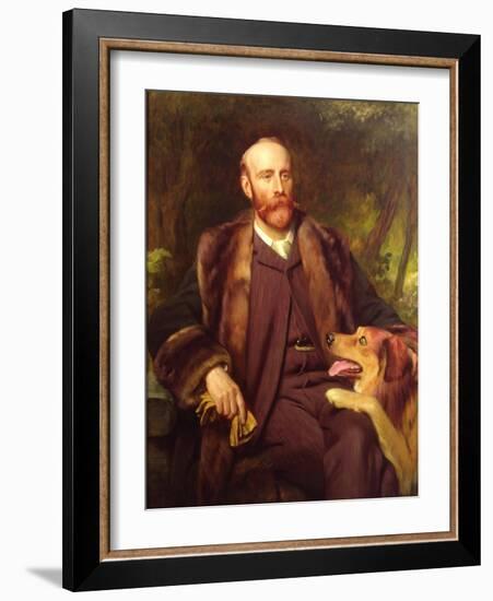 Portrait of Walter Percy Sladen, English Naturalist-null-Framed Giclee Print