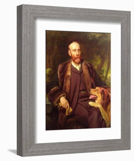 Portrait of Walter Percy Sladen, English Naturalist-null-Framed Giclee Print