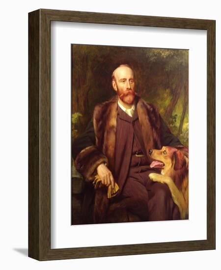 Portrait of Walter Percy Sladen, English Naturalist-null-Framed Giclee Print