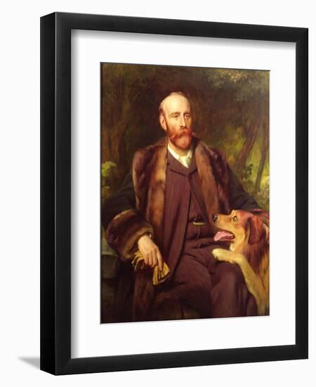 Portrait of Walter Percy Sladen, English Naturalist-null-Framed Giclee Print
