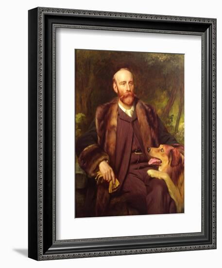 Portrait of Walter Percy Sladen, English Naturalist-null-Framed Giclee Print