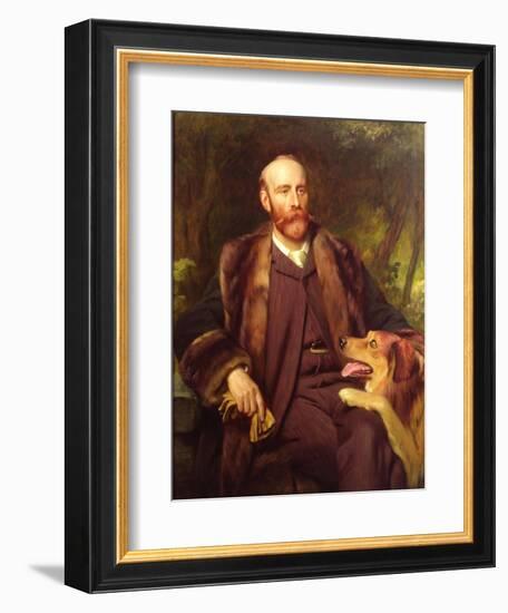 Portrait of Walter Percy Sladen, English Naturalist-null-Framed Giclee Print