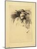 Portrait of Whistler, 1859-James Abbott McNeill Whistler-Mounted Giclee Print