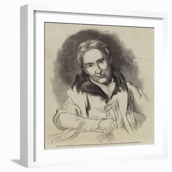 Portrait of Wilberforce-Thomas Lawrence-Framed Giclee Print