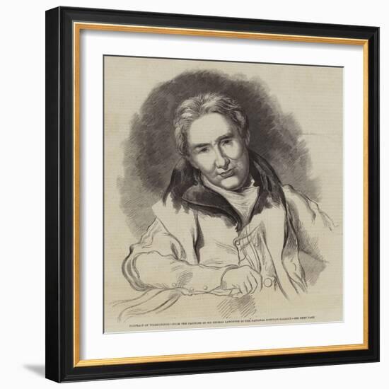 Portrait of Wilberforce-Thomas Lawrence-Framed Giclee Print