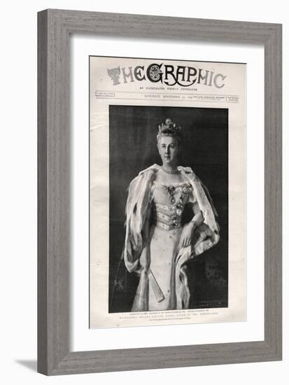 Portrait of Wilhelmina of the Netherlands (1880-1962), Queen of the Netherlands-English Photographer-Framed Giclee Print