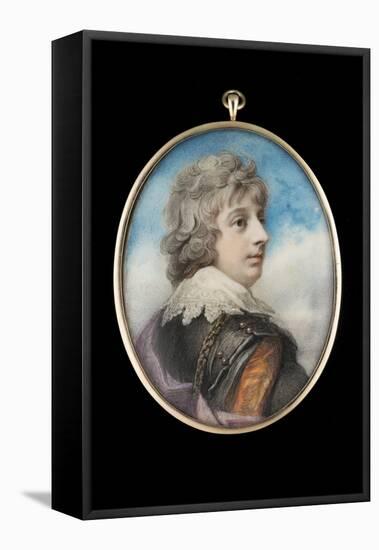 Portrait of William, 3rd Viscount Courtenay-Richard Cosway-Framed Premier Image Canvas