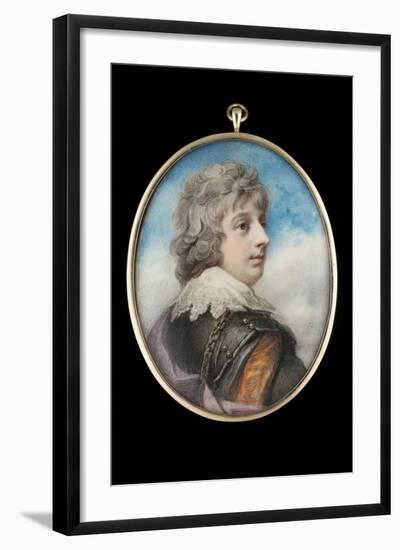 Portrait of William, 3rd Viscount Courtenay-Richard Cosway-Framed Giclee Print