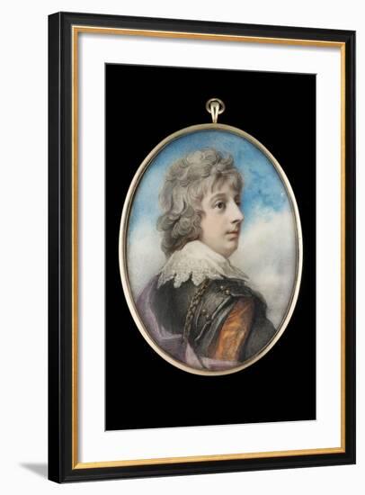 Portrait of William, 3rd Viscount Courtenay-Richard Cosway-Framed Giclee Print