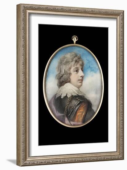 Portrait of William, 3rd Viscount Courtenay-Richard Cosway-Framed Giclee Print