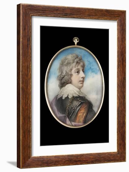 Portrait of William, 3rd Viscount Courtenay-Richard Cosway-Framed Giclee Print