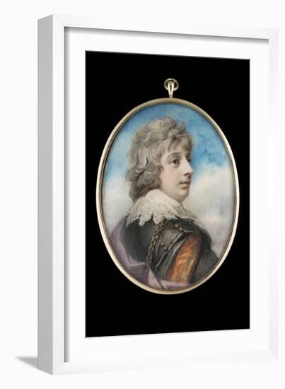 Portrait of William, 3rd Viscount Courtenay-Richard Cosway-Framed Giclee Print