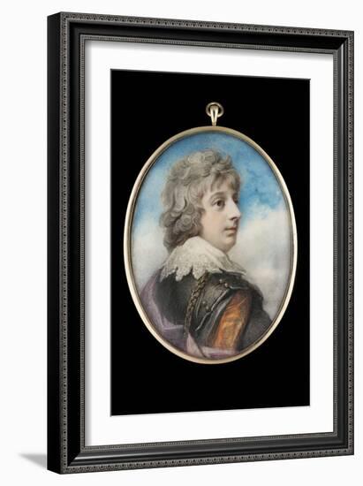 Portrait of William, 3rd Viscount Courtenay-Richard Cosway-Framed Giclee Print