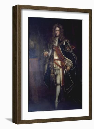 Portrait of William Cavendish, 1st Duke of Devonshire, C.1690-1710-Godfrey Kneller-Framed Giclee Print