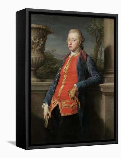 Portrait of William Cavendish, 5th Duke of Devonshire, 1768-Pompeo Batoni-Framed Premier Image Canvas