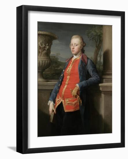 Portrait of William Cavendish, 5th Duke of Devonshire, 1768-Pompeo Batoni-Framed Giclee Print