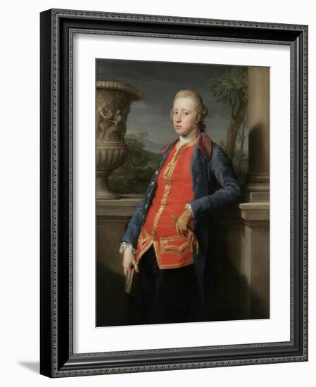 Portrait of William Cavendish, 5th Duke of Devonshire, 1768-Pompeo Batoni-Framed Giclee Print