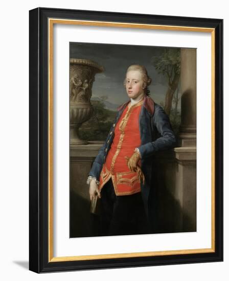 Portrait of William Cavendish, 5th Duke of Devonshire, 1768-Pompeo Batoni-Framed Giclee Print