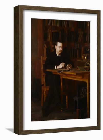 Portrait of William D. Marks-Thomas Cowperthwait Eakins-Framed Giclee Print