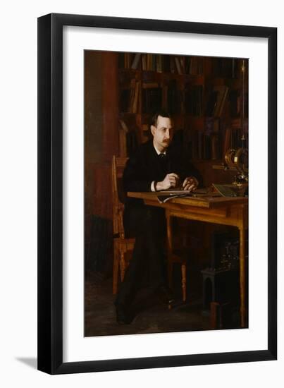 Portrait of William D. Marks-Thomas Cowperthwait Eakins-Framed Giclee Print