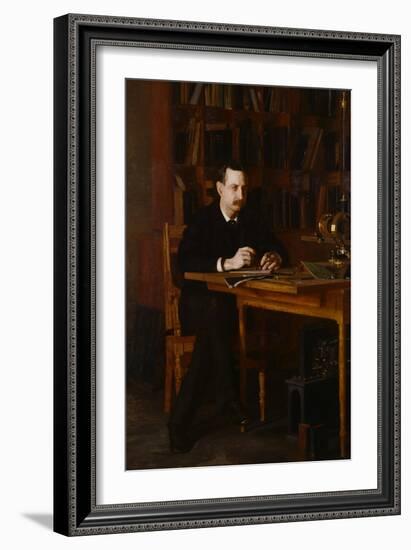 Portrait of William D. Marks-Thomas Cowperthwait Eakins-Framed Giclee Print