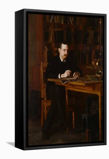 Portrait of William D. Marks-Thomas Cowperthwait Eakins-Framed Premier Image Canvas