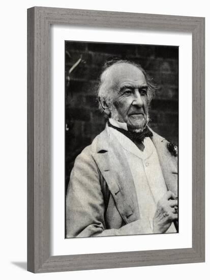 Portrait of William Ewart Gladstone (1809-1898), British statesman-French Photographer-Framed Giclee Print