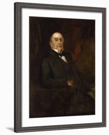 Portrait of William Ewart Gladstone, 1886-Franz Seraph von Lenbach-Framed Giclee Print