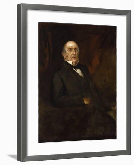 Portrait of William Ewart Gladstone, 1886-Franz Seraph von Lenbach-Framed Giclee Print