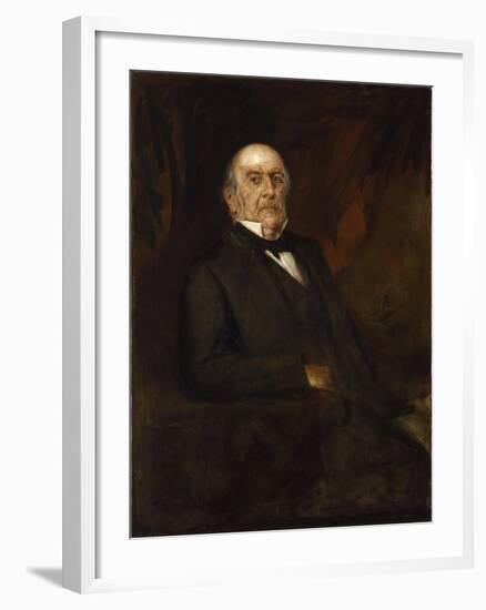 Portrait of William Ewart Gladstone, 1886-Franz Seraph von Lenbach-Framed Giclee Print