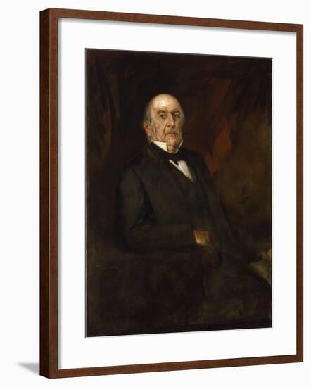 Portrait of William Ewart Gladstone, 1886-Franz Seraph von Lenbach-Framed Giclee Print