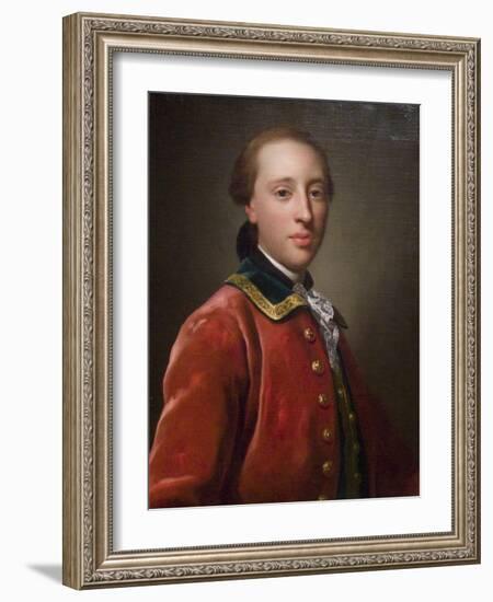 Portrait of William Fermor (1737-180), 1757-Anton Raphael Mengs-Framed Giclee Print