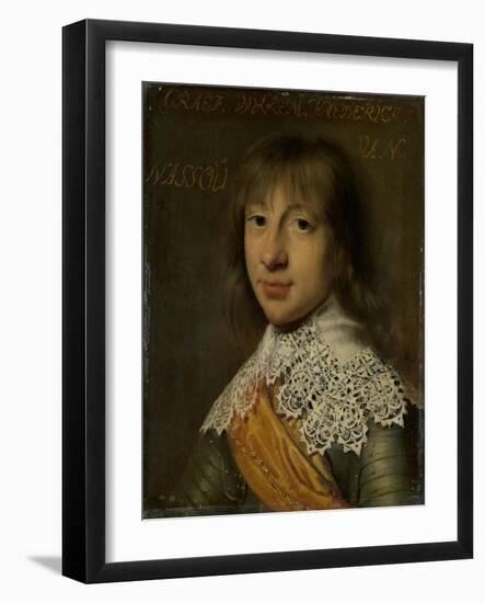 Portrait of William Frederick, Count of Nassau-Dietz-Wybrand de Geest-Framed Art Print