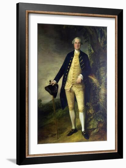 Portrait of William Hall, 2nd Viscount Gage-Thomas Gainsborough-Framed Giclee Print