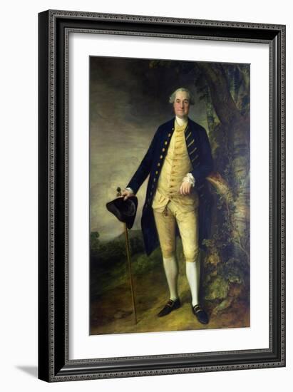 Portrait of William Hall, 2nd Viscount Gage-Thomas Gainsborough-Framed Giclee Print