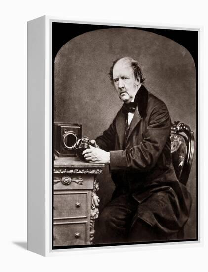 Portrait of William Henry Fox Talbot (1800-1877) English physicist and photographic pioneer, 1864-John Moffat-Framed Premier Image Canvas