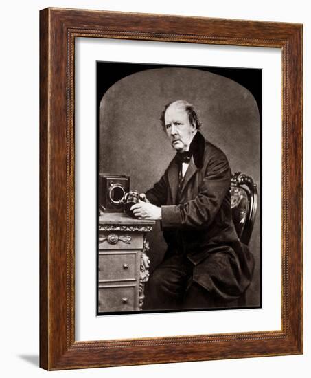 Portrait of William Henry Fox Talbot (1800-1877) English physicist and photographic pioneer, 1864-John Moffat-Framed Giclee Print