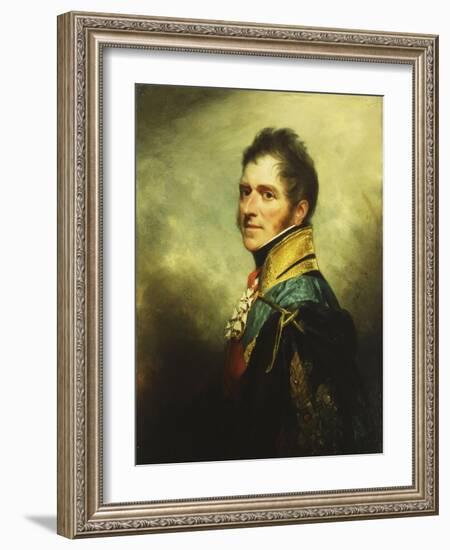 Portrait of William Henry Paget Marquess of Anglesey, Half Length-Sir William Beechey-Framed Giclee Print