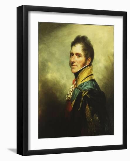 Portrait of William Henry Paget Marquess of Anglesey, Half Length-Sir William Beechey-Framed Giclee Print