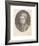 Portrait of William Holman Hunt (1827-1910)-Dante Gabriel Rossetti-Framed Premium Giclee Print