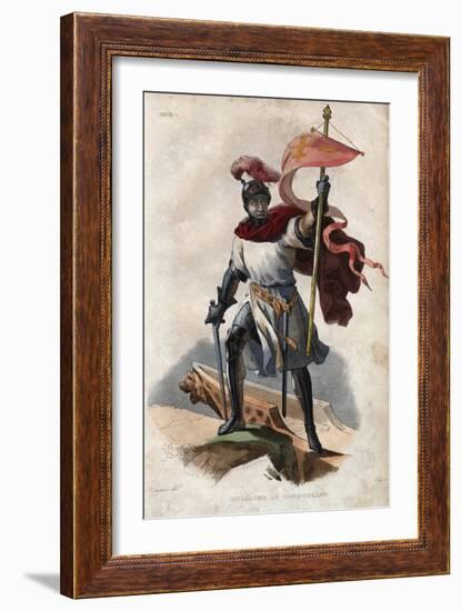 Portrait of William I the Conqueror (1027-1087), Duke of Normandy and first Norman King of England-French School-Framed Giclee Print