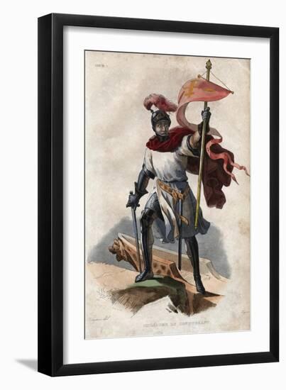 Portrait of William I the Conqueror (1027-1087), Duke of Normandy and first Norman King of England-French School-Framed Giclee Print