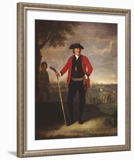 Portrait of William Inglis-David Allan-Framed Premium Giclee Print