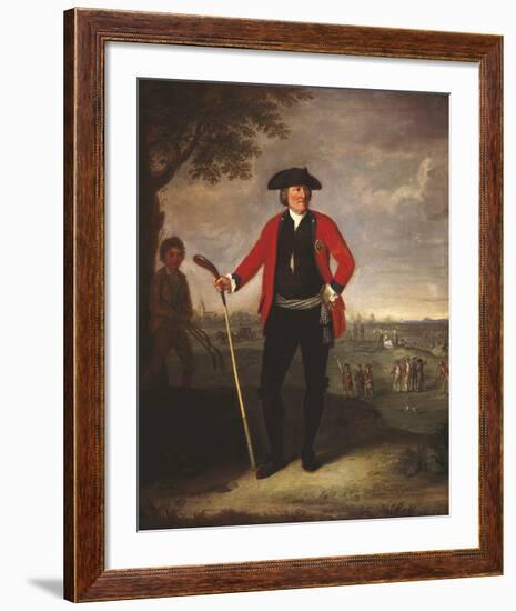 Portrait of William Inglis-David Allan-Framed Premium Giclee Print