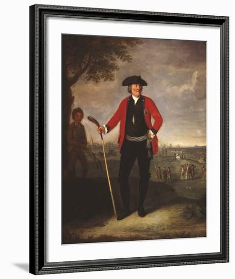 Portrait of William Inglis-David Allan-Framed Premium Giclee Print