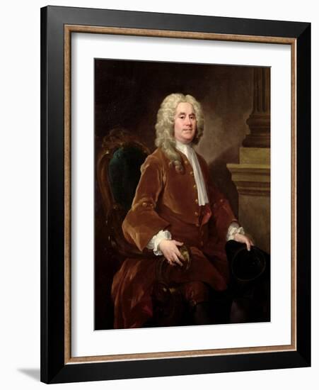 Portrait of William Jones, 1740-William Hogarth-Framed Giclee Print