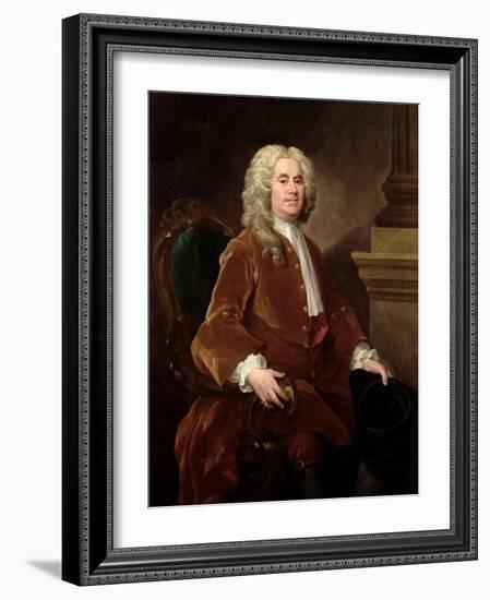 Portrait of William Jones, 1740-William Hogarth-Framed Giclee Print